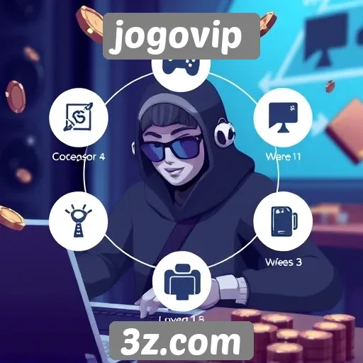 Análise das funcionalidades do site jogovip